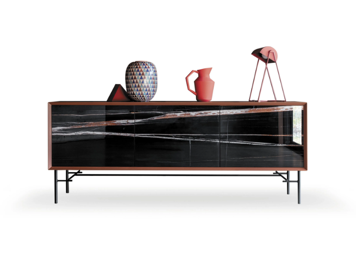 45 MY GLASS - Wood and glass sideboard _ Devina Nais